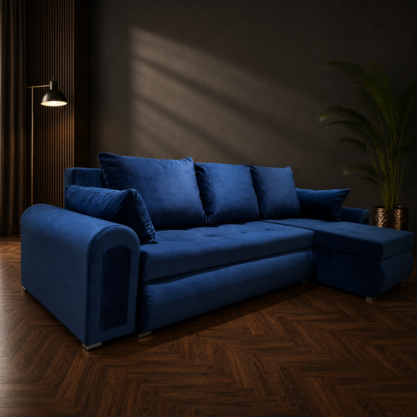 Berlin Sofa Bed with Storage – Corner Sofa Bed for UK Homes