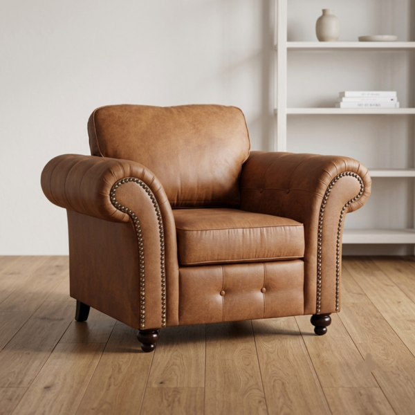 Oakland Suede Leather Sofa Collection