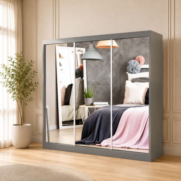 Milan Sliding Door Wardrobe – All Sizes Available