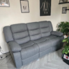 Fabric Recliner Sofa Set 3+2 – Grey
