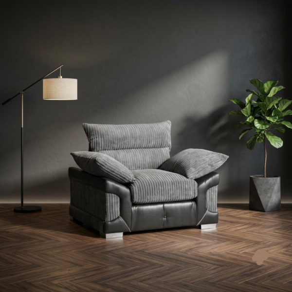 4 Dino 3+2 Jumbo Cord Sofa Set