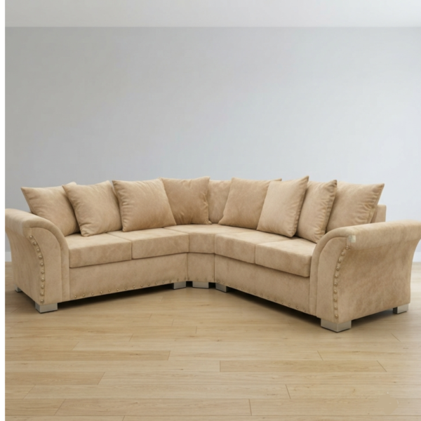 5 Harrison Fabric Corner Sofa β 5 Seater