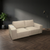 Salone Grey 3+2 Seater Velvet Sofa Set