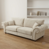 Nicole Fabric 3+2 Seater Fullback Sofa Set with Button Tufted Arms