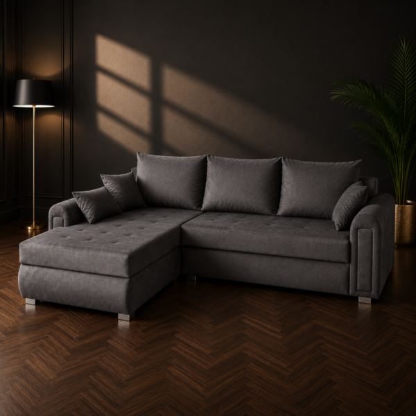 Berlin Sofa Bed with Storage – Corner Sofa Bed for UK Homes