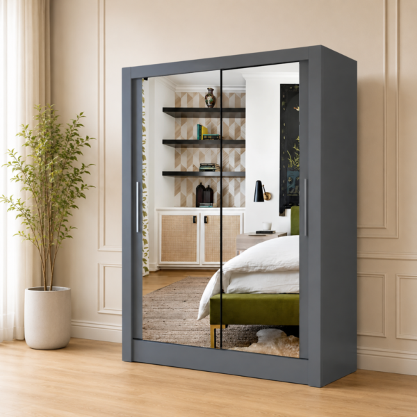 Milan Sliding Door Wardrobe – All Sizes Available