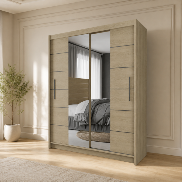 Oslo Sliding Door Wardrobe – All Sizes Available