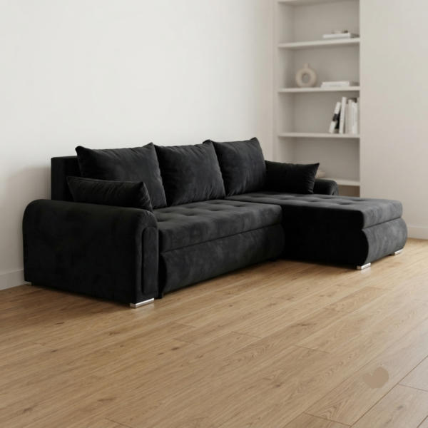 Berlin Sofa Bed with Storage – Corner Sofa Bed for UK Homes